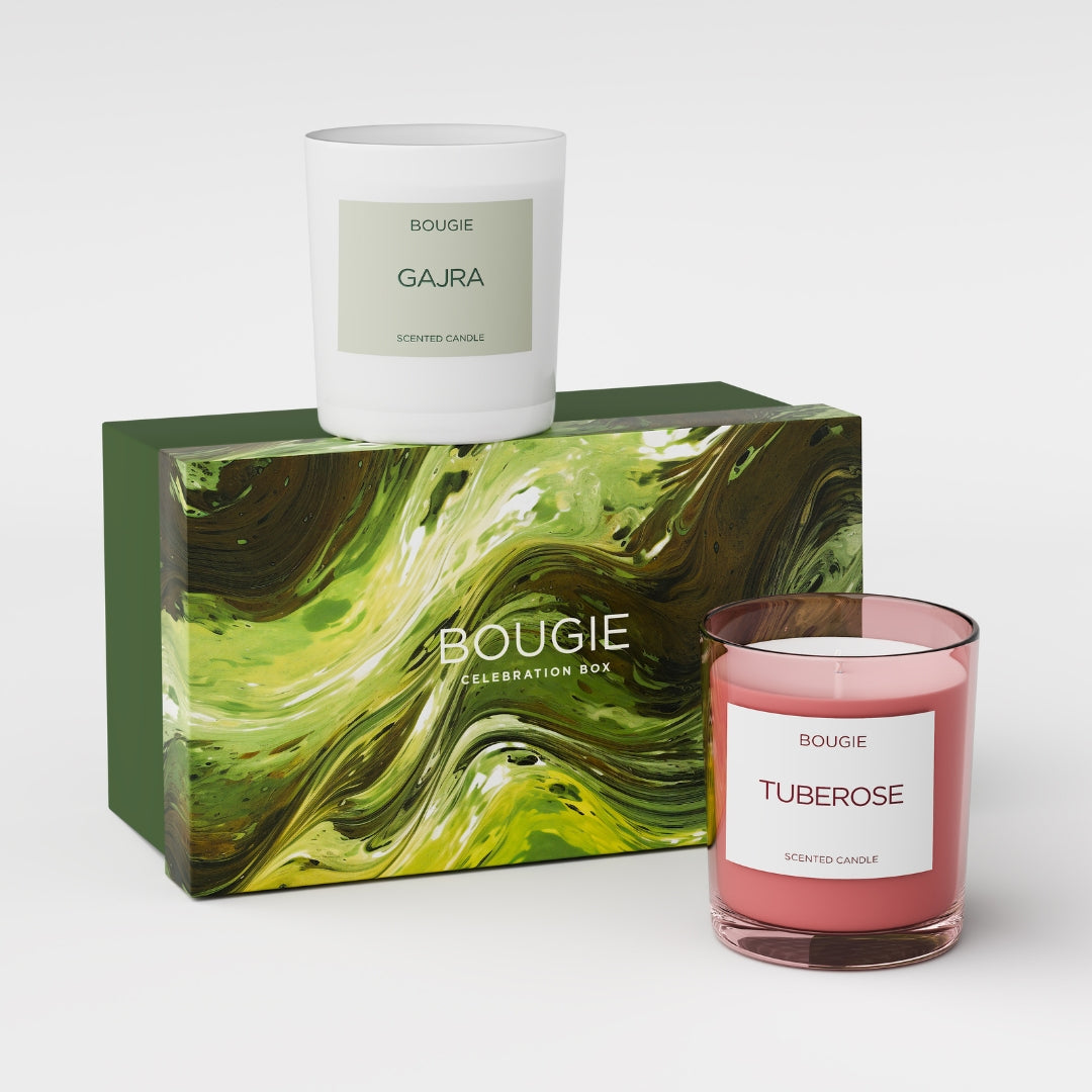 Set of 2 - Gajra & Tuberose Gift Set