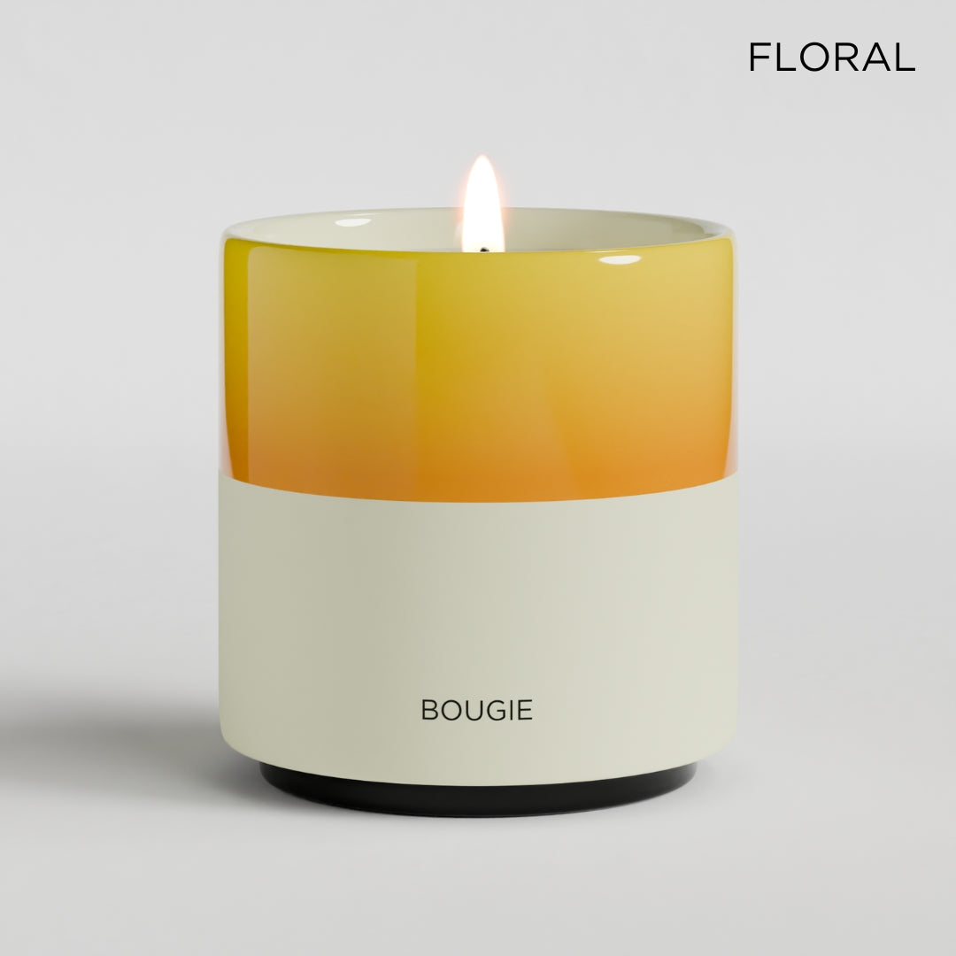 Raatrani - Large Ceramic Candle